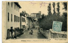 69 - GRIGNY - Descente De La Halte Du Sablon - Grigny