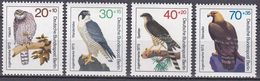 Berlin 1973 - Mi.Nr. 442 - 445 - Postfrisch MNH - Tiere Animals Vögel Birds - Aigles & Rapaces Diurnes