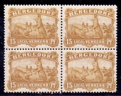 Lapin Allemagne Poste Privée Bergedorf 1897 Neuf Sans Charnière Sup - Conigli