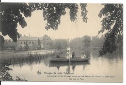 Hougaerde (3320) - Enseignement Catholique : Pensionnat Du Val Virginal, Des Sœurs Du Sacré-Cœur - Une Vue Du Parc. CPA. - Högaarden