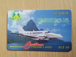 ST LUCIA    $ 20   CABLE & WIRELESS  STL-15A  15CSLA    HELENAIR CORP LTD  Fine Used Card ** 2410** - Saint Lucia