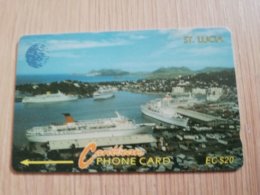 ST LUCIA    $ 20   CABLE & WIRELESS  STL-16B  16CSLB        Fine Used Card ** 2415** - Sainte Lucie