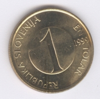 SLOVENIA 1999: 1 Tolar, KM 4 - Slovenia