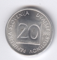 SLOVENIA 1993: 20 Stotinov, KM 8 - Slovénie