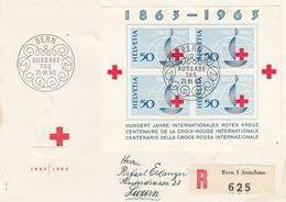 Suisse - 21/03/1963 - FDC - Propagande  - Lettre  Recommandée De Bern Pour Luzern - Lettres & Documents