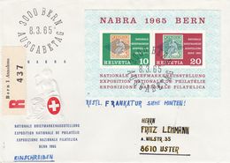 Suisse - 08/03/1965 - FDC - Propagande  - Lettre  Recommandée De Bern Pour Uster - Storia Postale