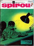 SPIROU  N° 1589  Septembre 1968 - Spirou Et Fantasio