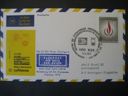 Österreich 1971- Luftpost Beleg Wien - Stuttgart - Andere & Zonder Classificatie