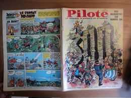 PILOTE N°300 DE 1965. 1° PLAT D EDDY PAAPE GOTLIB / RENE GOSCINNY / BARBE ROUGE / JEAN MICHEL CHARLIER / VICTOR HUBINON - Pilote