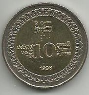 Sri Lanka 10 Rupees 1998. High Grade - Sri Lanka