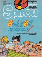 SPIROU  N°  2258 Juillet 1981 - Spirou Et Fantasio