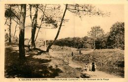 Tharon Plage * Colonie Ste Anne * En Revenant De La Plage - Tharon-Plage