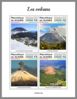 GUINEA REP. 2020 MNH Volcanoes Vulkane Volcans M/S - IMPERFORATED - DHQ2024 - Volcanos