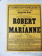ROBERT ET MARIANNE De Paul ,Géraldy    (origine  :La Petite Illustration ,1926 )  Photographies Gilbert-René - Autores Franceses