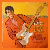 GENE VINCENT - LP - 33T - Disque Vinyle - Twist Crazy Times - T 1342 - Rock