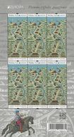 POLONIA /POLAND /POLSKA /POLOGNE  -EUROPA 2020 -"ANTIGUAS RUTAS POSTALES - ANCIENT POSTAL ROUTES" - SHEET Of 6 STAMPS - - 2020