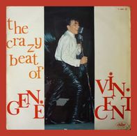 GENE VINCENT - LP - 33T - Disque Vinyle - The Crazy Beat Of Gene Vincent - T 20453 - Rock