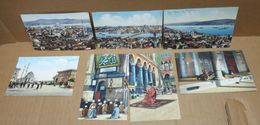 CONSTANTINOPLE ISTAMBUL  (Turquie) Ensemble De 7 Cartes Vues Diverses De La Ville - Turkey
