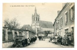 18 - Cher - Ste Solange- Rue De L'Eglise (N0600) - Andere & Zonder Classificatie