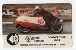 ILE De MAN 10U MANX TELECOM BOB MCINTYRE 910MB - Isle Of Man