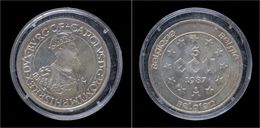 Belgium 5 Ecu 1987 Karel V Proof - Other & Unclassified