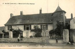 Blain * Manoir De La Cour Mortier * Au Dos Cachet Militaire 91ème Régiment D'infanterie 31ème Compagnie - Blain