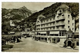 Ref 1375 - Real Photo  Postcard - Flüelen Am Vierwaldstattersee - Hotel Adler Hotel Urnerhof - Uri Switzerland - Flüelen