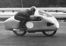 Photo De Presse Sports Moto - Ubbiali, Bandirola - Monza Août 1955 - Motos