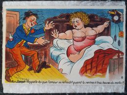 Carte Postale Illustrateur, Humour, Ivrogne, Femme En Lingerie« 3 » - Humour