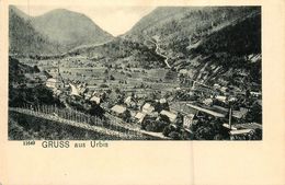 Gruss Aus Urbis * Urbès * Haut Rhin 68 * Cpa Dos 1900 - Autres & Non Classés