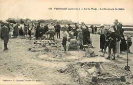 Pornichet * Le Concours De Sable , Sur La Plage * Jeux D'enfants - Pornichet