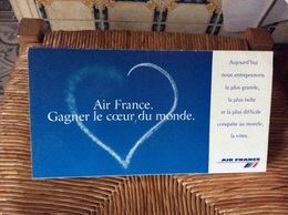 CALENDRIER AGENCE AIR FRANCE  Maroc  ANNEE 1998 - Publicidad