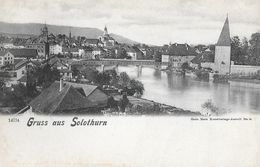 GRUSS AUS SOLOTHURN → Schöner Und Alter Lichtdruck Ca.1900 - Sonstige & Ohne Zuordnung