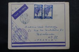 NIGER - Enveloppe En FM De Niamey Pour Toulouse En 1942 Par Avion, Affranchissement Plaisant - L 63805 - Brieven En Documenten