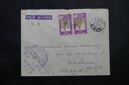 NIGER - Enveloppe En FM De Niamey Pour La France En 1942 , Affranchissement Plaisant - L 63822 - Brieven En Documenten