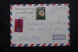 NOUVELLE HEBRIDES - Enveloppe De La Résidence De France De Santo Pour Neuilly  1975, Affranchissement Plaisant - L 63831 - Lettres & Documents