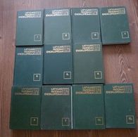 LPE Riga 1981 Old Illustrated Book Soviet Latvia ENCYCLOPAEDIA 11psc. Volumes Latvian Set Of Books - Enciclopedias