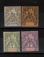 Gabon_ (1904 )  N°26 /29 - Autres & Non Classés