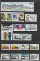 SPM -  2001 - ANNEE COMPLETE AVEC POSTE AERIENNE ** MNH - COTE YVERT = 62 EUR. - Komplette Jahrgänge