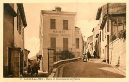 Cagnes Sur Mer * Le Commissariat De Police Et La Mairie * Rues - Cagnes-sur-Mer