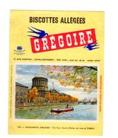 Buvard Biscottes Gregoire Levallois Perret Numero N 1501 Monuments Irlande The Four Courts Palais De Justice Dublin - Biscottes