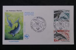 SAINT PIERRE ET MIQUELON - Enveloppe FDC En 2005 - Dauphins - L 63920 - FDC