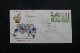WALLIS ET FUTUNA - Enveloppe FDC En 1982 - Coupe Du Monde De Football - L 63929 - FDC