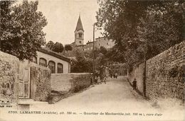 Lamastre * Quartier De Macheville * Cure D'air * Une Rue Du Village - Lamastre