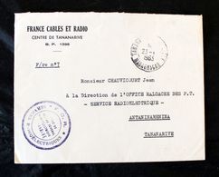 Facture Et Enveloppe Achat D'un Récepteur RCA AR 88 En 1963 à Tananarive - Radio