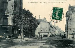 Paris * 16 ème * Rue De Passy Prise De La Chaussée De La Muette * Café Billard * Commerces - Arrondissement: 16