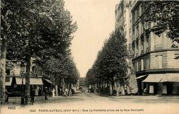 Paris Auteuil * 16 ème * Rue De La Fontaine Prise De La Rue Donizetti * Commerces - Paris (16)