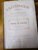 PIERRE Et THÉRÈSE ,de Marcel Prévost  (origine :L'illustration Théâtrale,1910) ;Portrait De L'auteur - French Authors