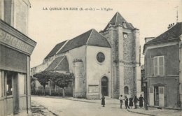 LA QUEUE EN BRIE EGLISE L'EPICERIE - La Queue En Brie