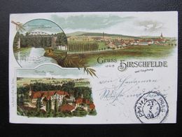 AK HIRSCHFELDE B. ZITTAU Litho 1899  ///  D*44644 - Zittau